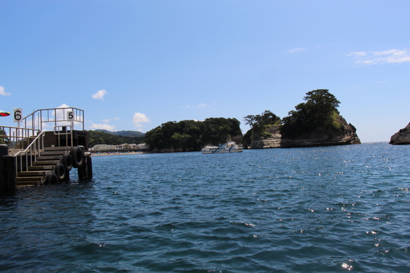 遊覧船からの眺め