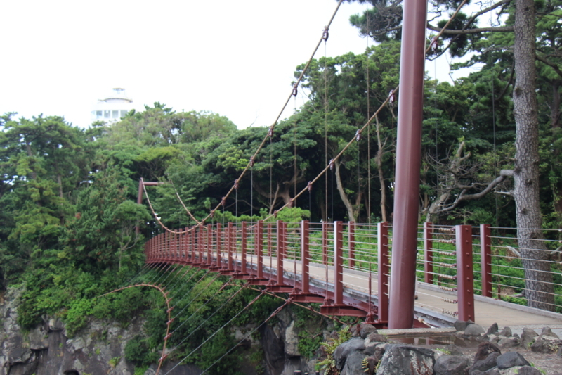 城ヶ崎海岸の吊り橋