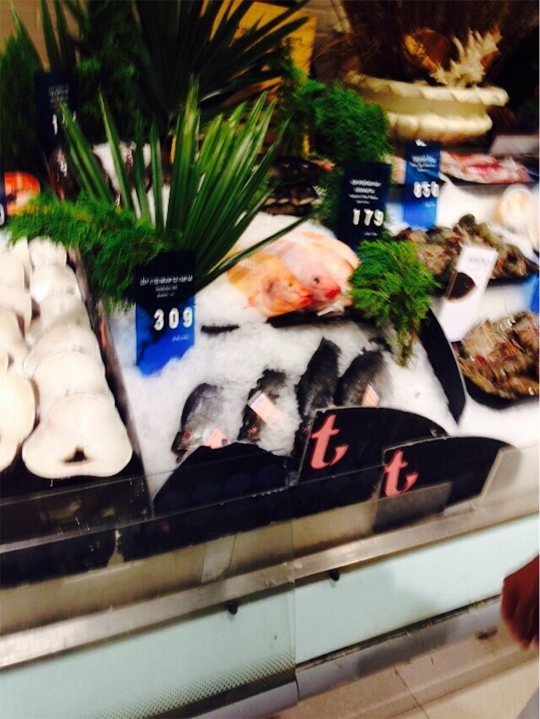 売り物の魚