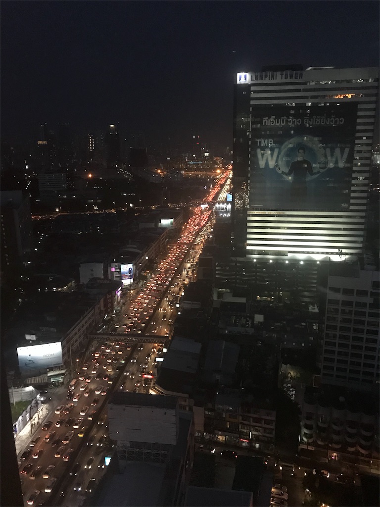 部屋からの夜景