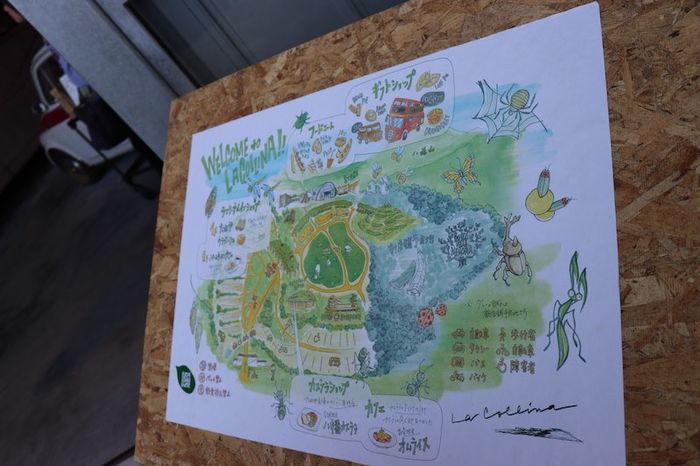 ラコリーナ近江八幡地図