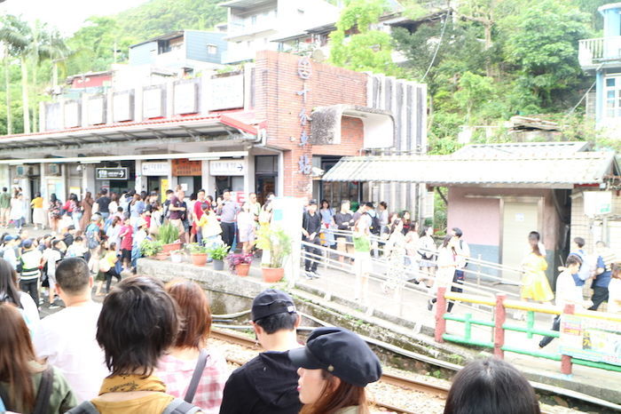 台湾十分駅