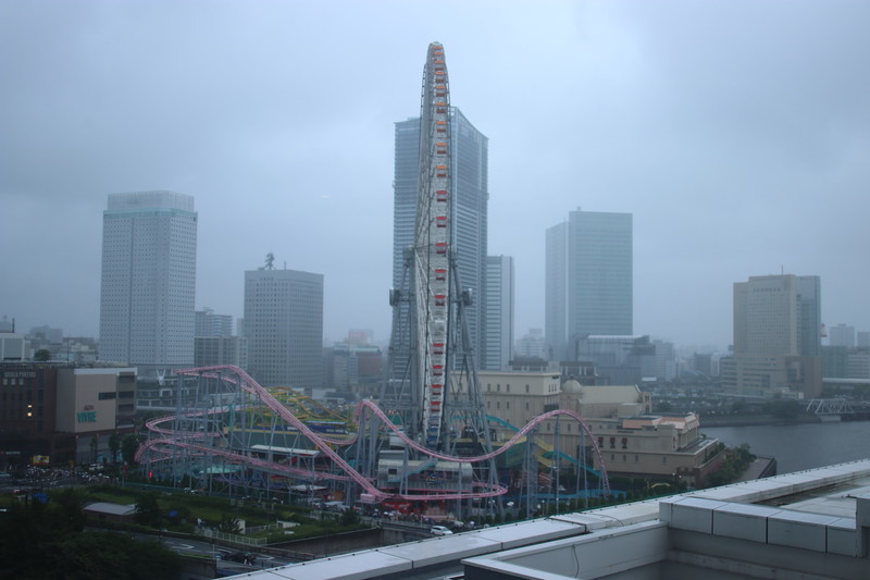 横浜インターコンチネンタルの部屋からの景色