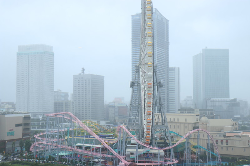 横浜インターコンチネンタルの部屋からの風景