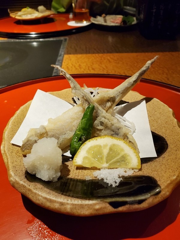 山代温泉「葉渡莉」の夕食