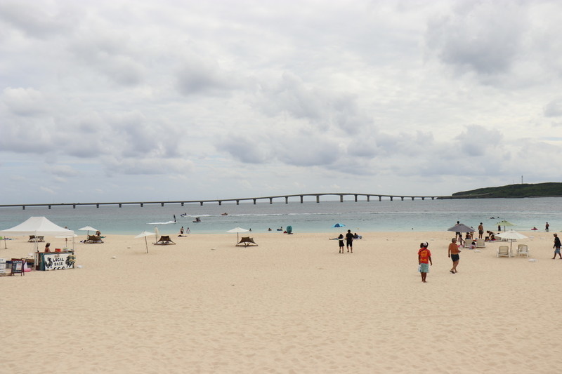 絶景の海を堪能できる与那覇前浜ビーチへ