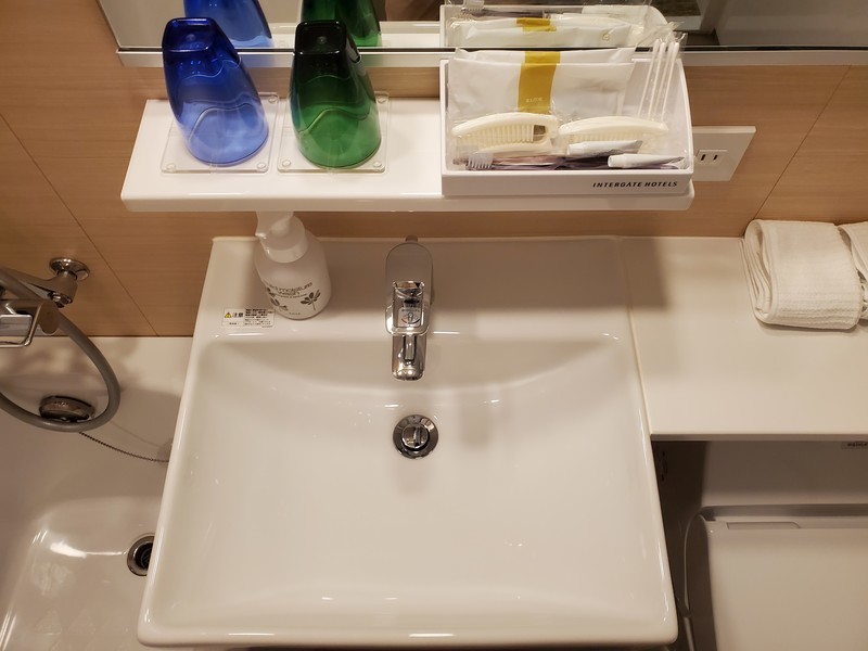 ホテルインターゲート広島のバスルーム