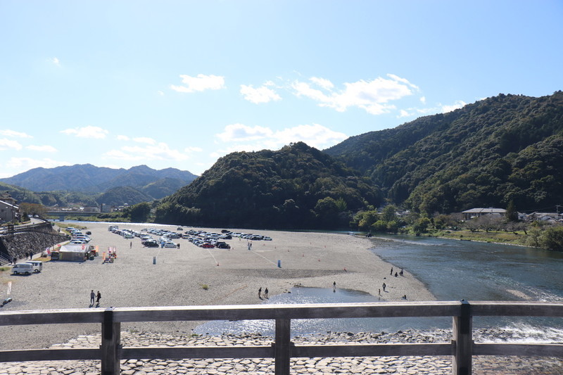 錦帯橋からの風景