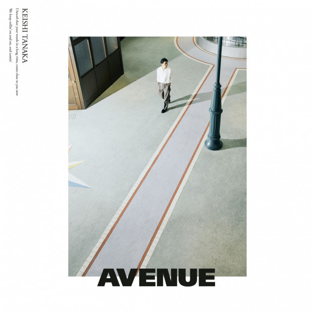 Keishi Tanakaさんという歌手がミニアルバム『AVENUE』ジャケ写真