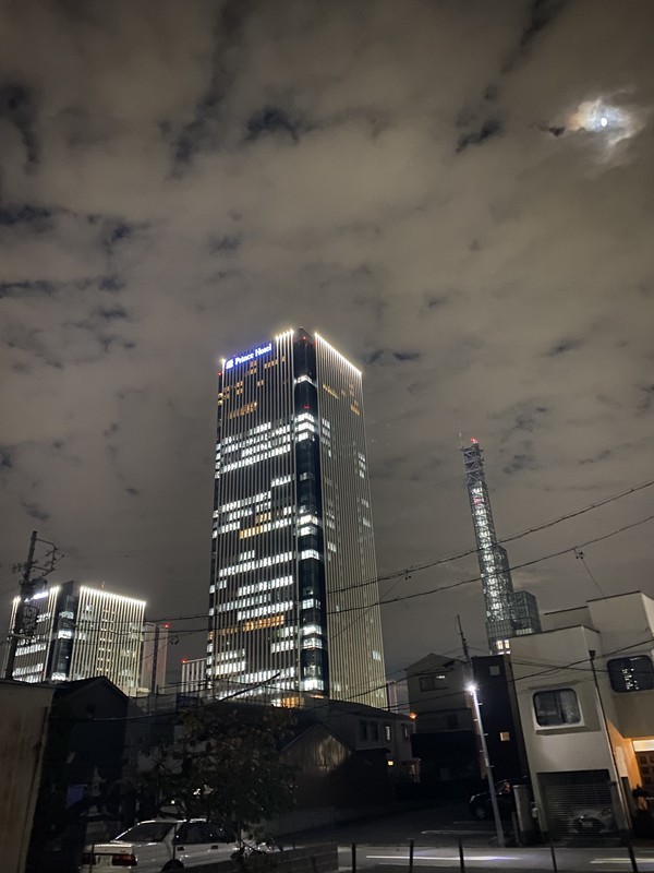 名古屋プリンスホテルスカイタワー 夜の景色