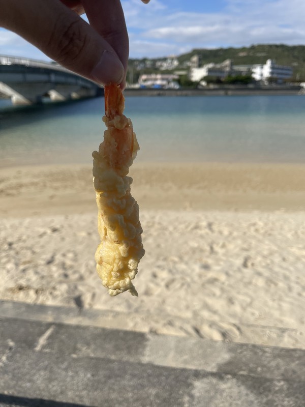 奥武島の天ぷら店その1  中本鮮魚店（なかもとせんぎょてん）