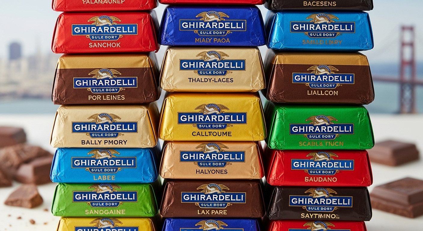 ギラデリチョコレートのショップ