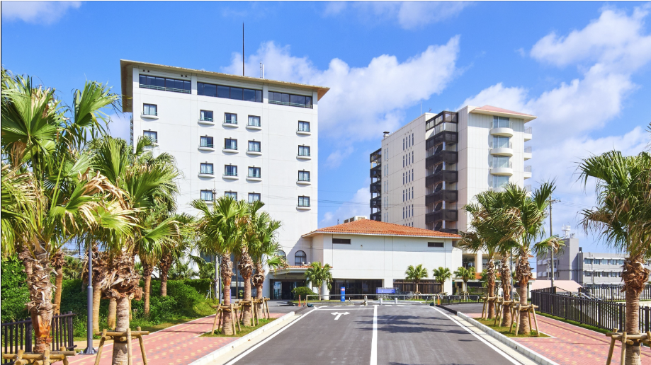 ホテルゆがふいんおきなわの外観