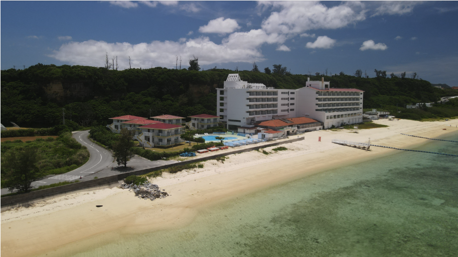 リゾートホテル・ベル・パライソとプライベートビーチ