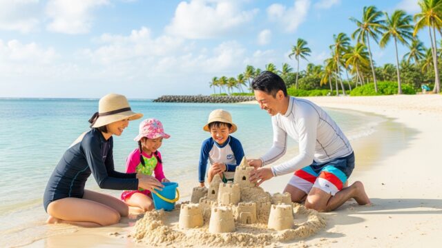 グアムの子連れビーチ旅行
