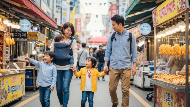 韓国の子連れ旅行