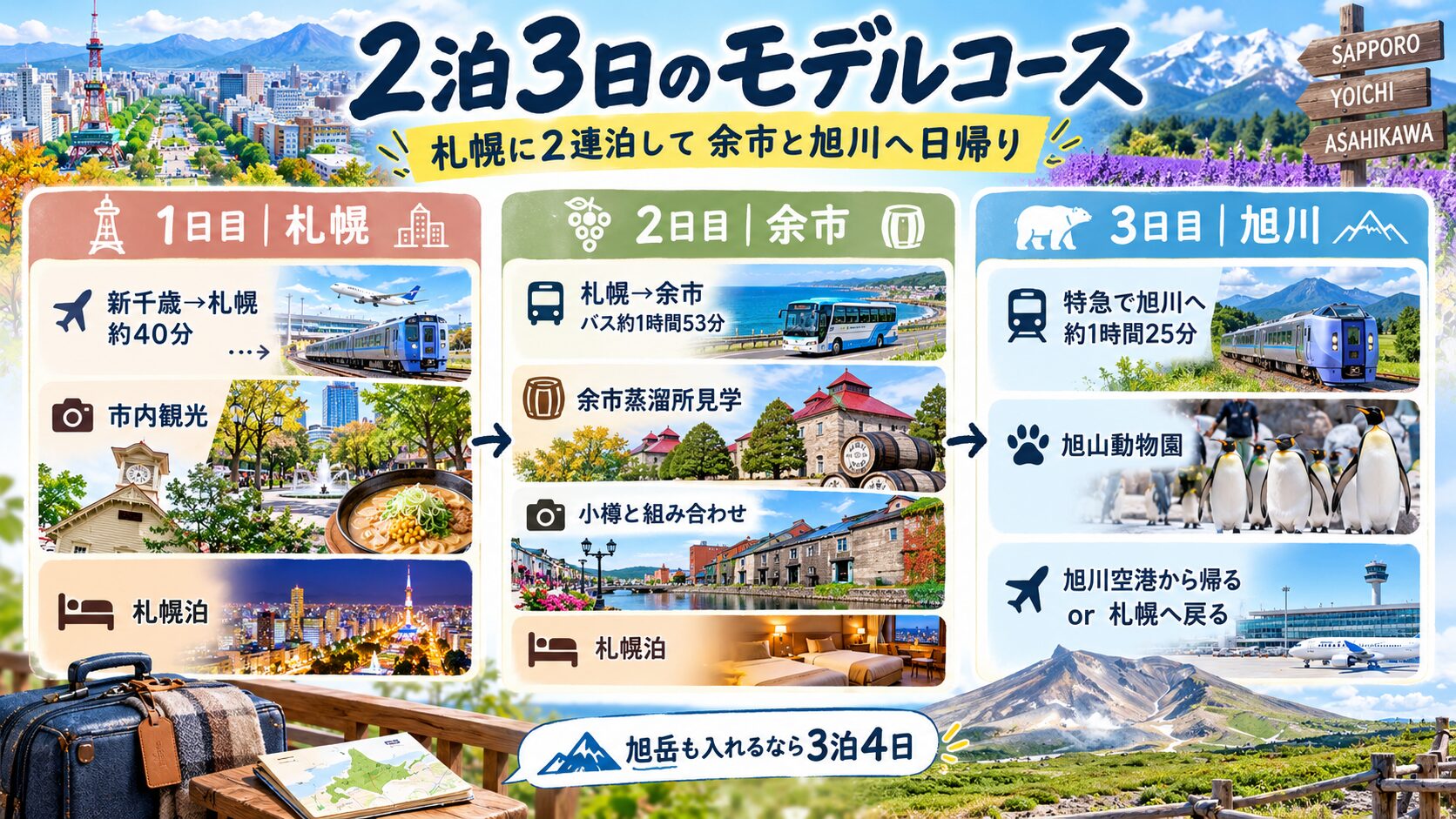 ロスト10のロケ地巡りは何泊必要か