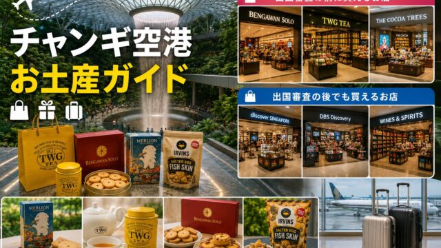 Changi Airport souvenir shopping guide