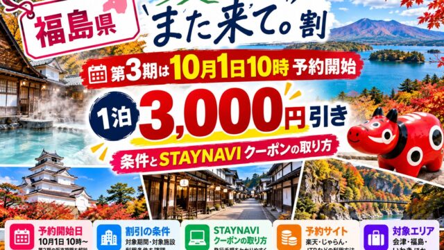 Fukushima Matakite accommodation discount guide