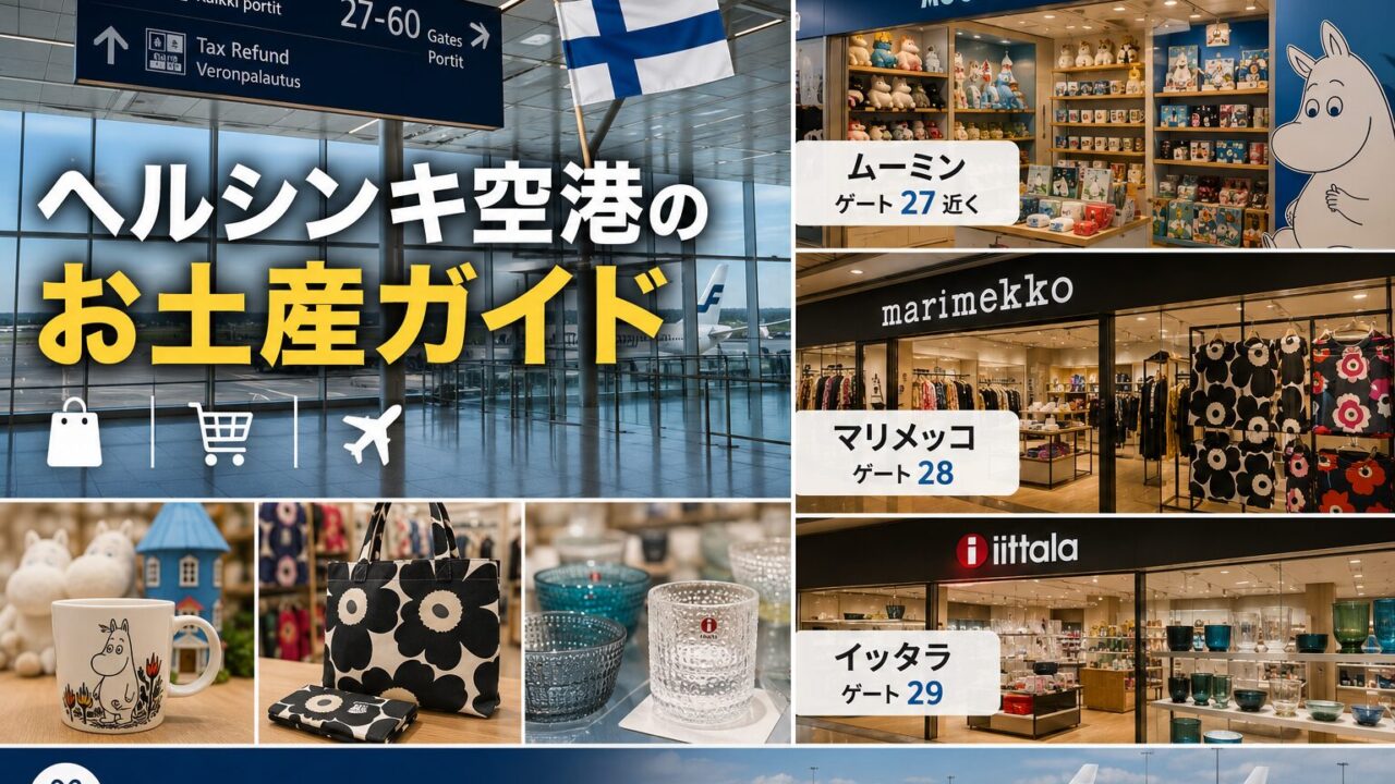 Helsinki Airport souvenir shopping guide