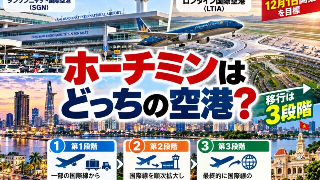 Long Thanh Airport and Ho Chi Minh City airport guide