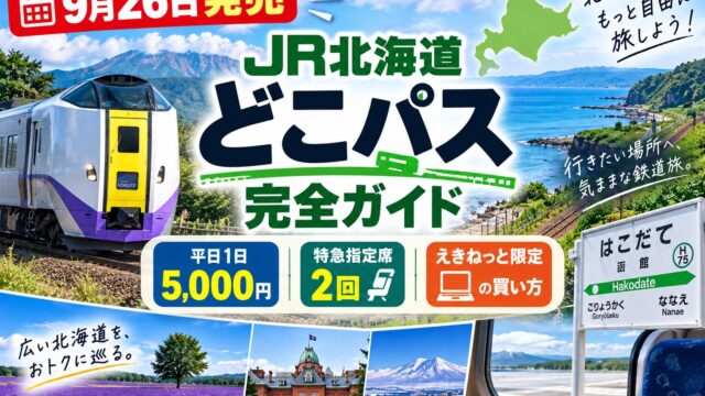 JR Hokkaido Dokopass rail pass guide