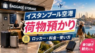 Istanbul Airport luggage storage guide