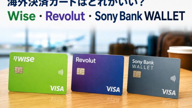 Comparing debit cards for overseas travel