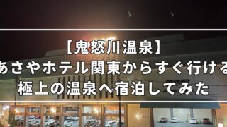 Asaya Hotel accommodation review in Kinugawa Onsen