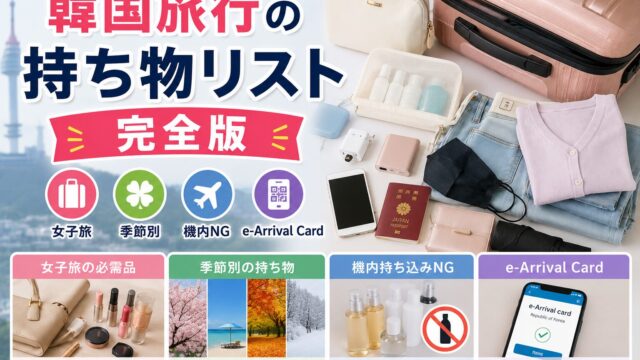 Preparing for a trip to Korea