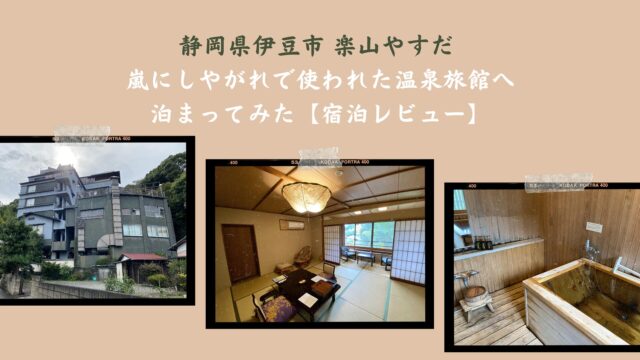 Rakuzan Yasuda accommodation review in Izu Nagaoka Onsen