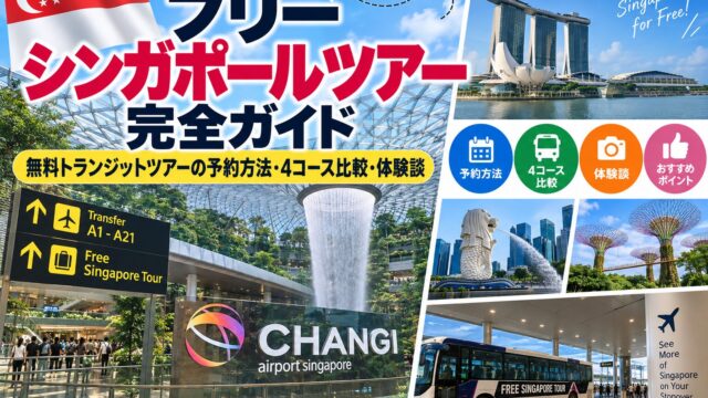 Singapore free airport transit tour guide