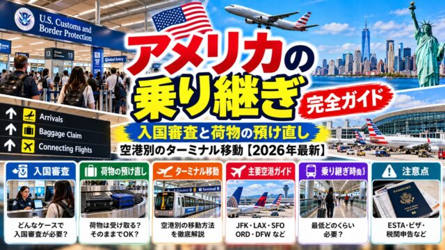 Guide to airport connections in the United States
