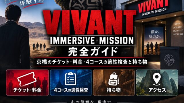 VIVANT Immersive Mission visitor guide
